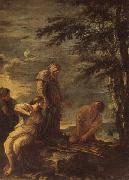 Salvator Rosa Democritus and Protagoras oil painting artist